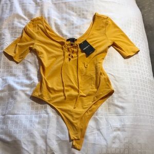 Mustard Bodysuit